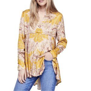 Free People Field of Butterflies swing back top M